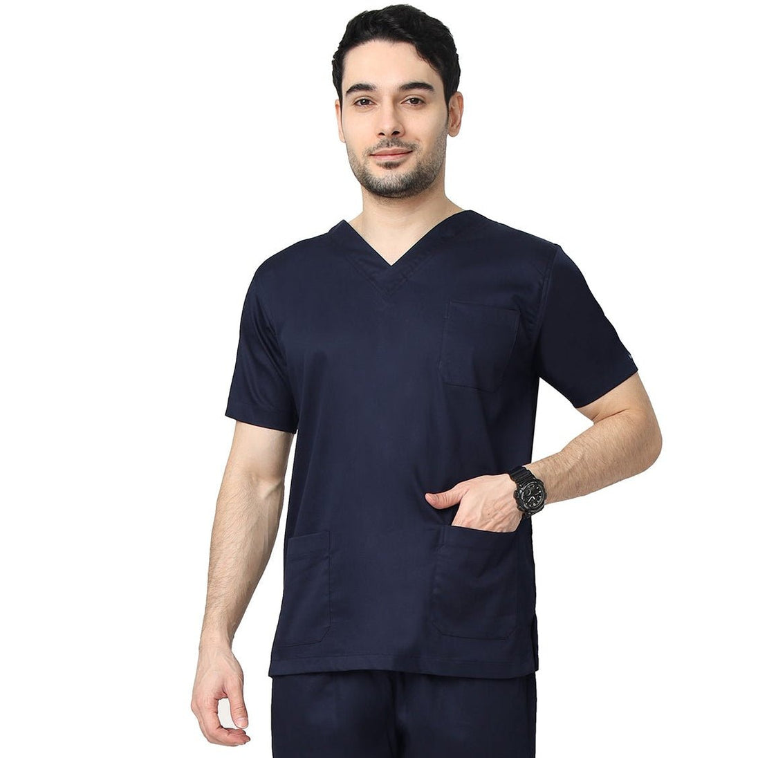 Men's Power Stretch 2.0 Scrub Suit 2 - Way Stretch Free Embroidery (SMART FIT) - Uwears®