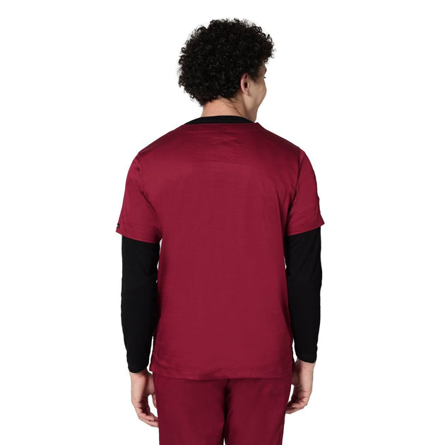 Men's Premium Black Under Scrub Top - Uwears®