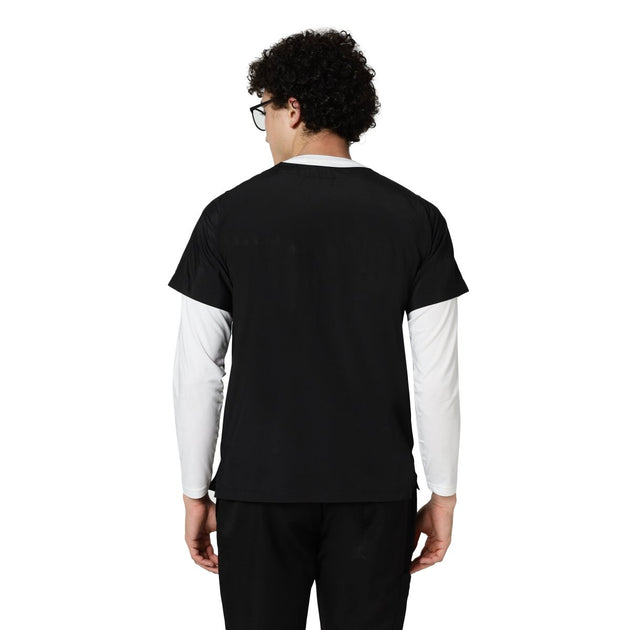 Men's Premium White Under Scrub Top - Uwears®
