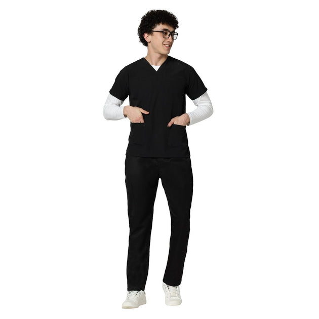 Men's Premium White Under Scrub Top - Uwears®