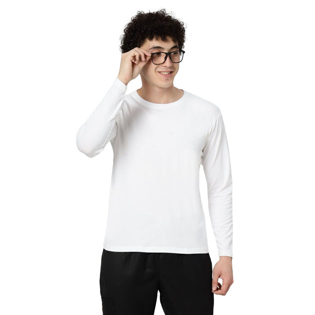 Men's Premium White Under Scrub Top - Uwears®