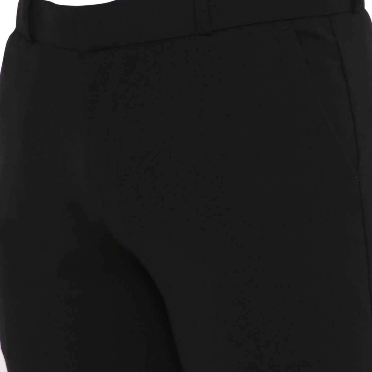 Men's Solid Lycra Stretch Formal Trouser - Uwears®