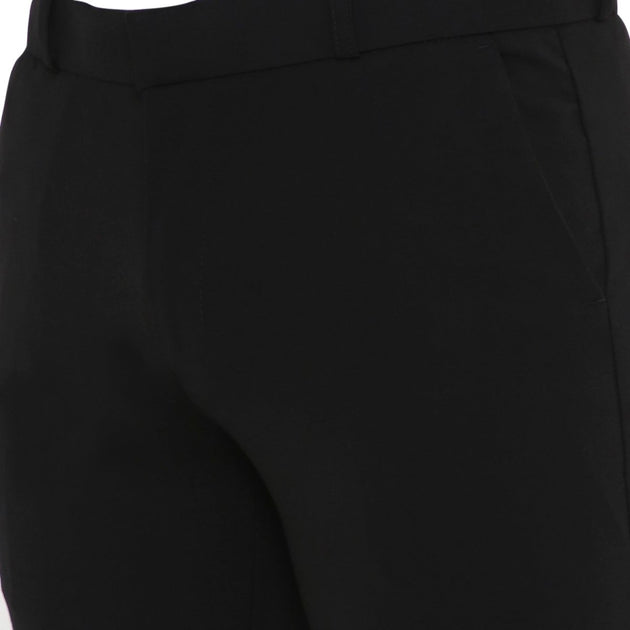 Men's Solid Lycra Stretch Formal Trouser - Uwears®