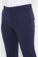 Men's Solid Lycra Stretch Formal Trouser - Uwears®