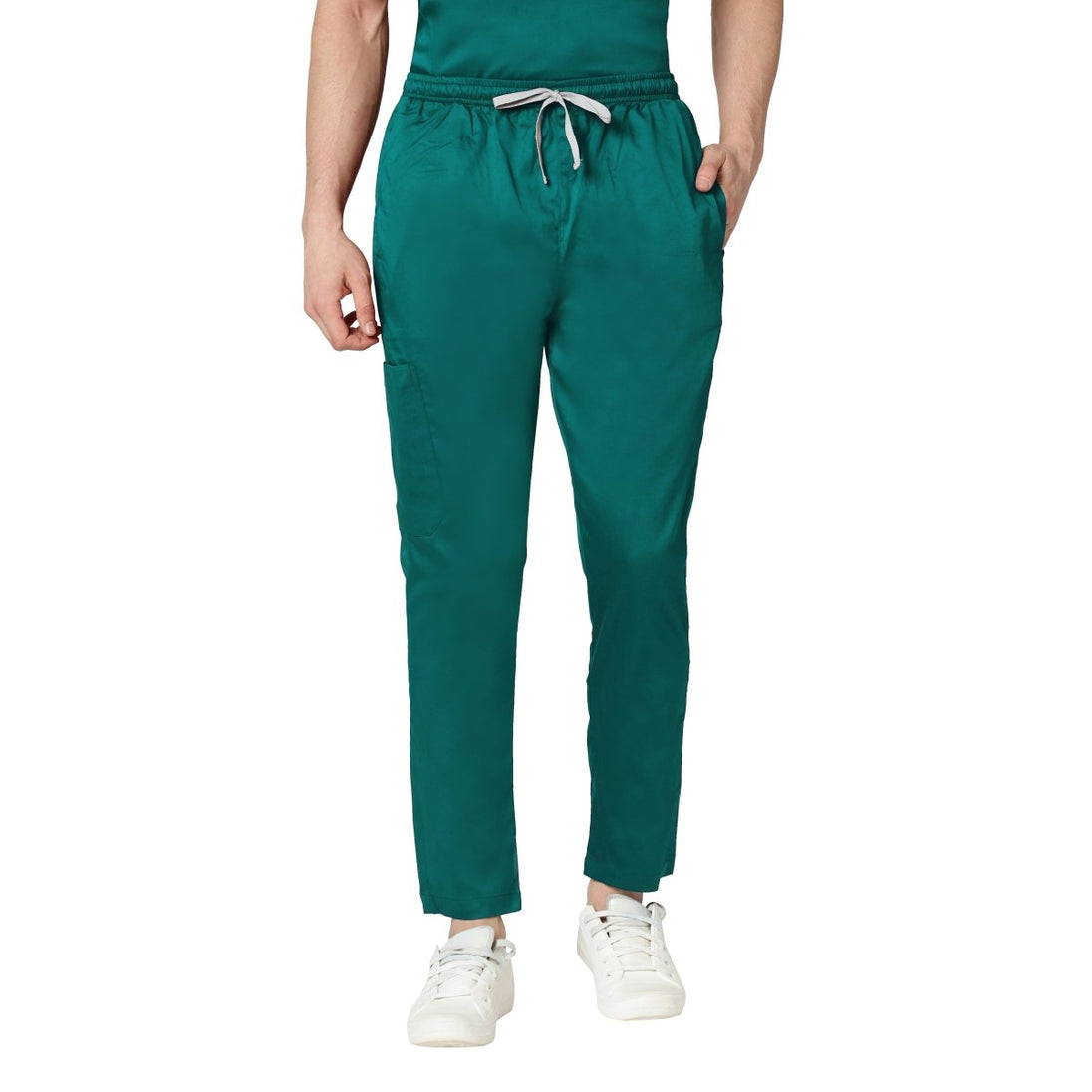 Men's Stretch Scrub Suit LYCO V - 2 Free Embroidery (SLIM FIT) - Uwears®