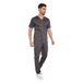 Men's Stretch Scrub Suit LYCO V - 2 Free Embroidery (SLIM FIT) - Uwears®