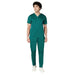 Men's Stretch Scrub Suit LYCO V - 2 Free Embroidery (SLIM FIT) - Uwears®