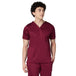Men's Stretch Scrub Suit LYCO V - 2 Free Embroidery (SLIM FIT) - Uwears®