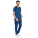 Men's Stretch Scrub Suit LYCO V - 2 Free Embroidery (SLIM FIT) - Uwears®
