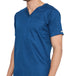 Men's Stretch Scrub Suit LYCO V - 2 Free Embroidery (SLIM FIT) - Uwears®