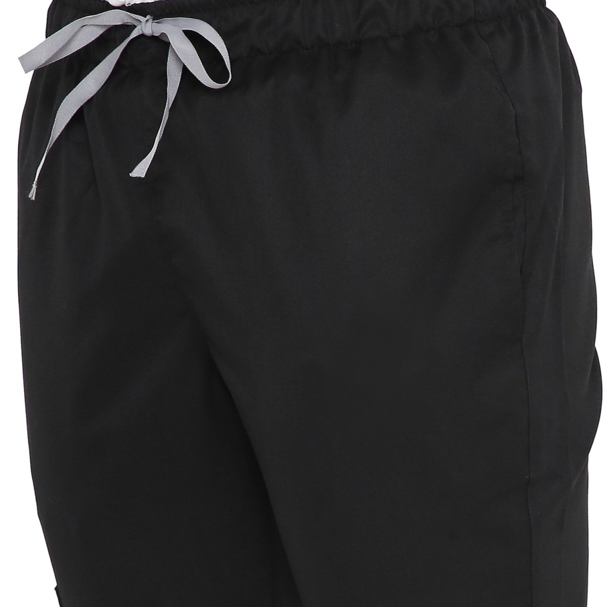 Multipurpose Unisex Pants /Trousers for Coats & Scrubs - Black - Uwears®