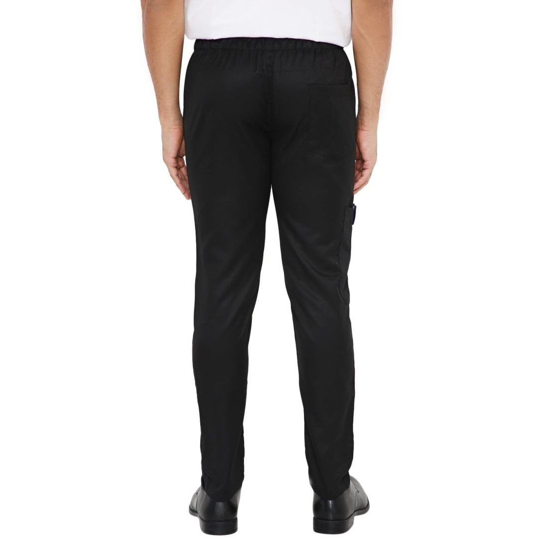 Multipurpose Unisex Pants /Trousers for Coats & Scrubs - Black - Uwears®