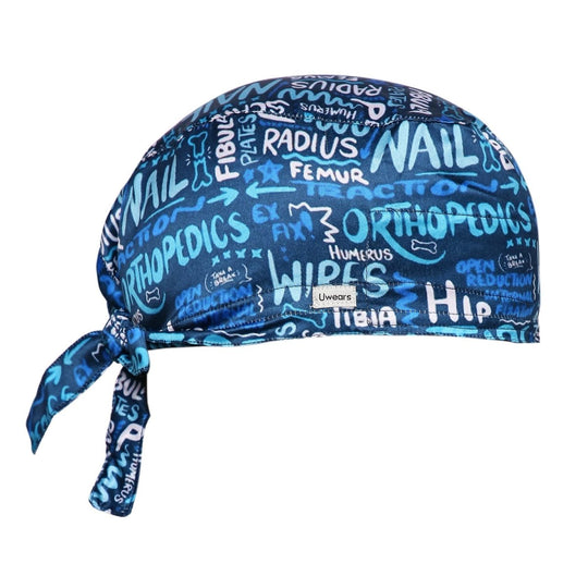 Orthopaedic Scrub Cap Satin (Free Embroidery) - Uwears®
