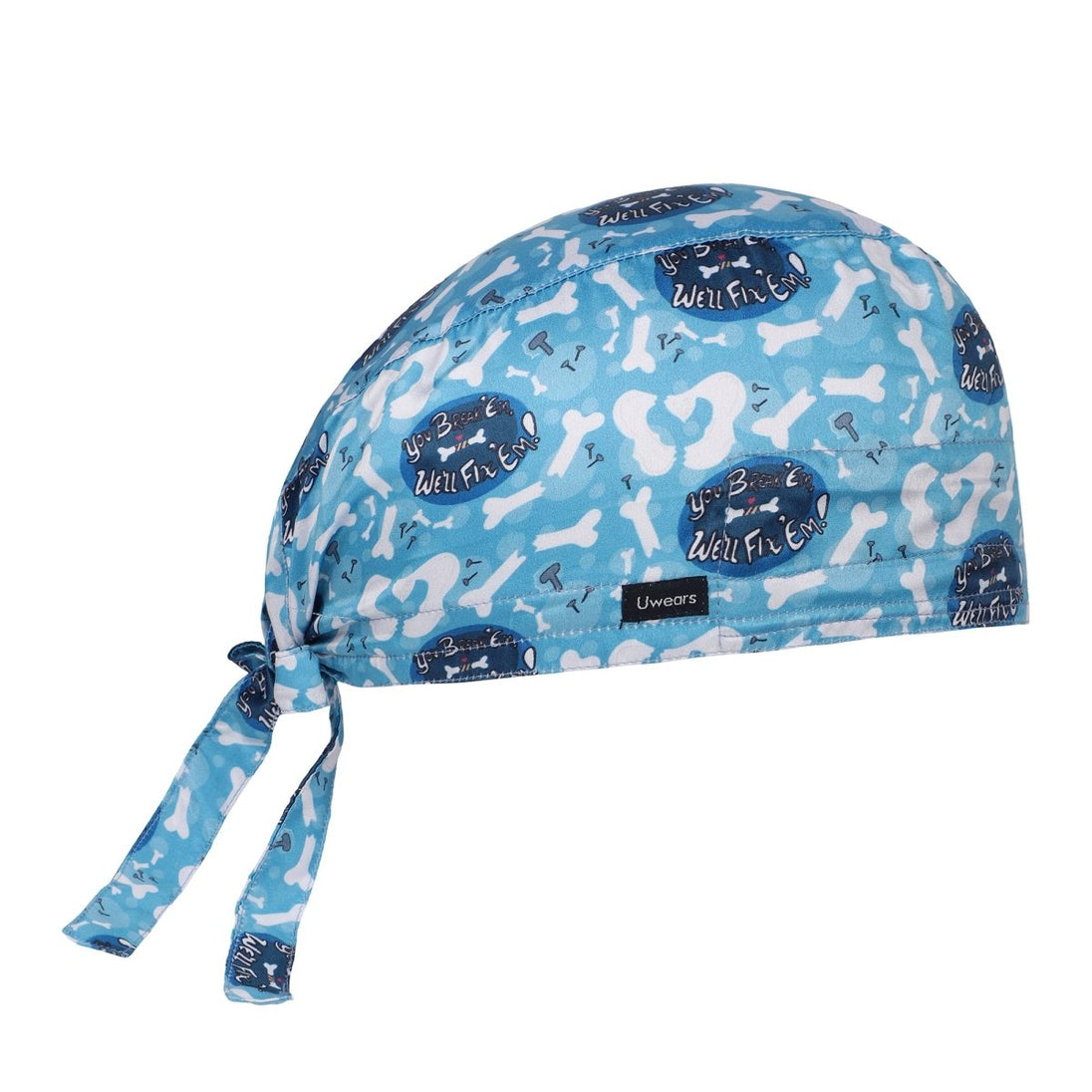 Orthopaedic Scrub Cap Satin (Free Embroidery) - Uwears®