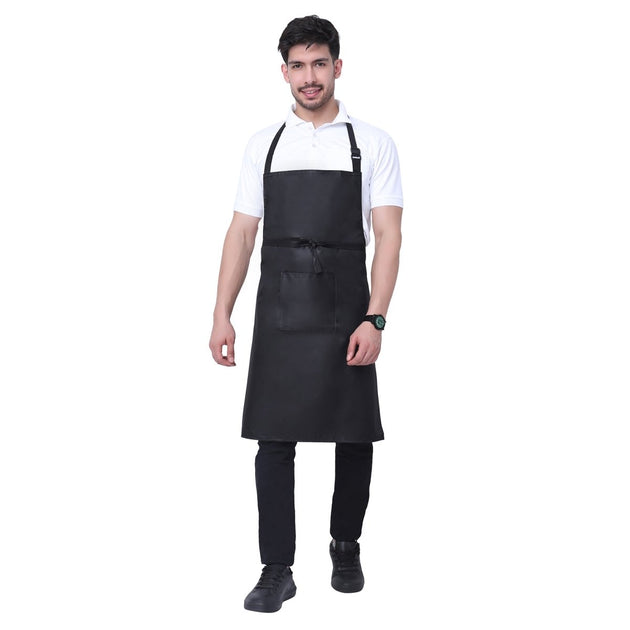Pack of 2 Waterproof Kitchen Apron (Black) - Uwears®