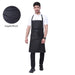 Pack of 2 Waterproof Kitchen Apron (Black) - Uwears®
