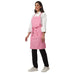 Pack of 4 Kitchen Apron (Baby Pink) - Free Logo - Uwears®