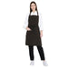 Pack of 4 Kitchen Apron (Dark Brown) - Free Logo - Uwears®