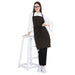 Pack of 4 Kitchen Apron (Dark Brown) - Free Logo - Uwears®