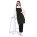 Pack of 4 Kitchen Apron (Dark Brown) - Free Logo - Uwears®