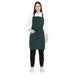 Pack of 4 Kitchen Apron (Dark Green) - Free Logo - Uwears®