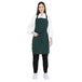 Pack of 4 Kitchen Apron (Dark Green) - Free Logo - Uwears®