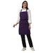 Pack of 4 Kitchen Apron (Deep Purple) - Free Logo - Uwears®