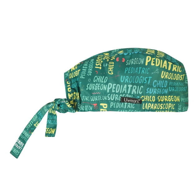 Pediatrics Scrub Cap Satin (Free Embroidery) - Uwears®