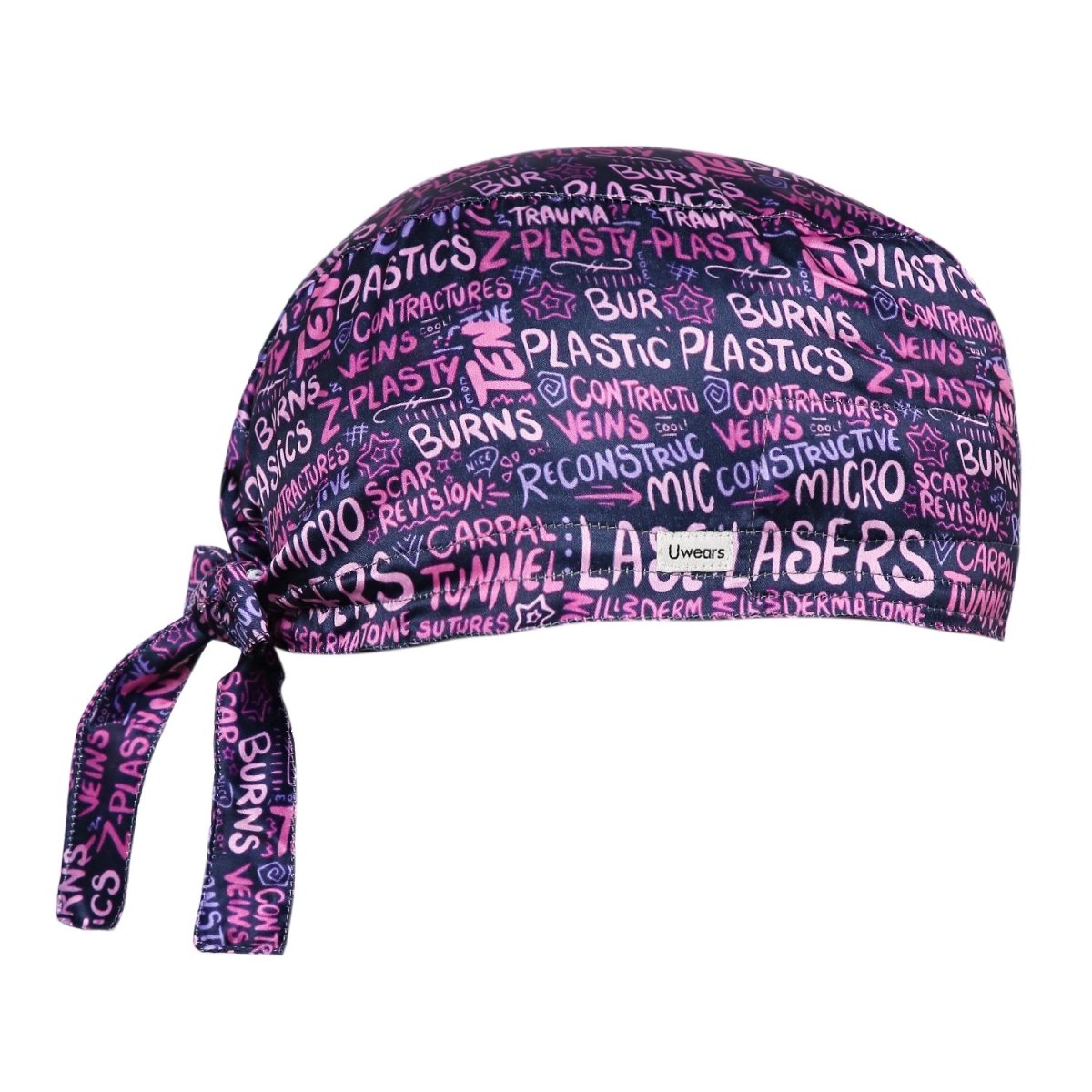Plastic Surgeon Scrub Satin Cap (Free Embroidery) - Uwears®