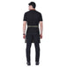 Premium Denim Apron with Leather Strap (Olive Green) - Free Embroidery - Uwears®