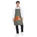 Premium Leather Apron (Green) - Free Embroidery - Uwears®