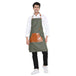 Premium Leather Apron (Green) - Free Embroidery - Uwears®