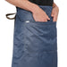 Premium Service Waist Apron (Classic Blue/Brown) - Free Embroidery - Uwears®