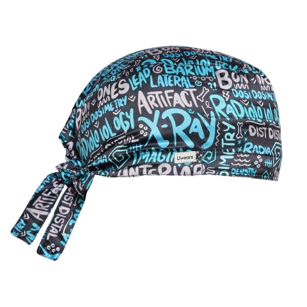 Radiologist Scrub Cap Satin (Free Embroidery) - Uwears®