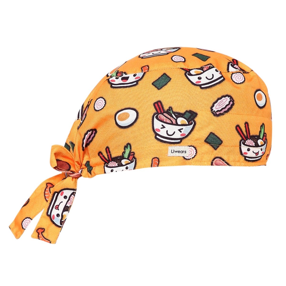 Ramen Chef Cap Cotton (Free Embroidery) - Uwears®
