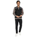 Safety Jacket High Quality with Reflective Tape - Black - Uwears®