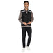Safety Jacket High Quality with Reflective Tape - Black - Uwears®