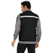 Safety Jacket High Quality with Reflective Tape - Black - Uwears®