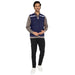 Safety Jacket High Quality with Reflective Tape - Navy Blue - Uwears®
