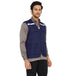 Safety Jacket High Quality with Reflective Tape - Navy Blue - Uwears®