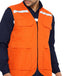Safety Jacket High Quality with Reflective Tape - Orange - Uwears®