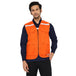 Safety Jacket High Quality with Reflective Tape - Orange - Uwears®