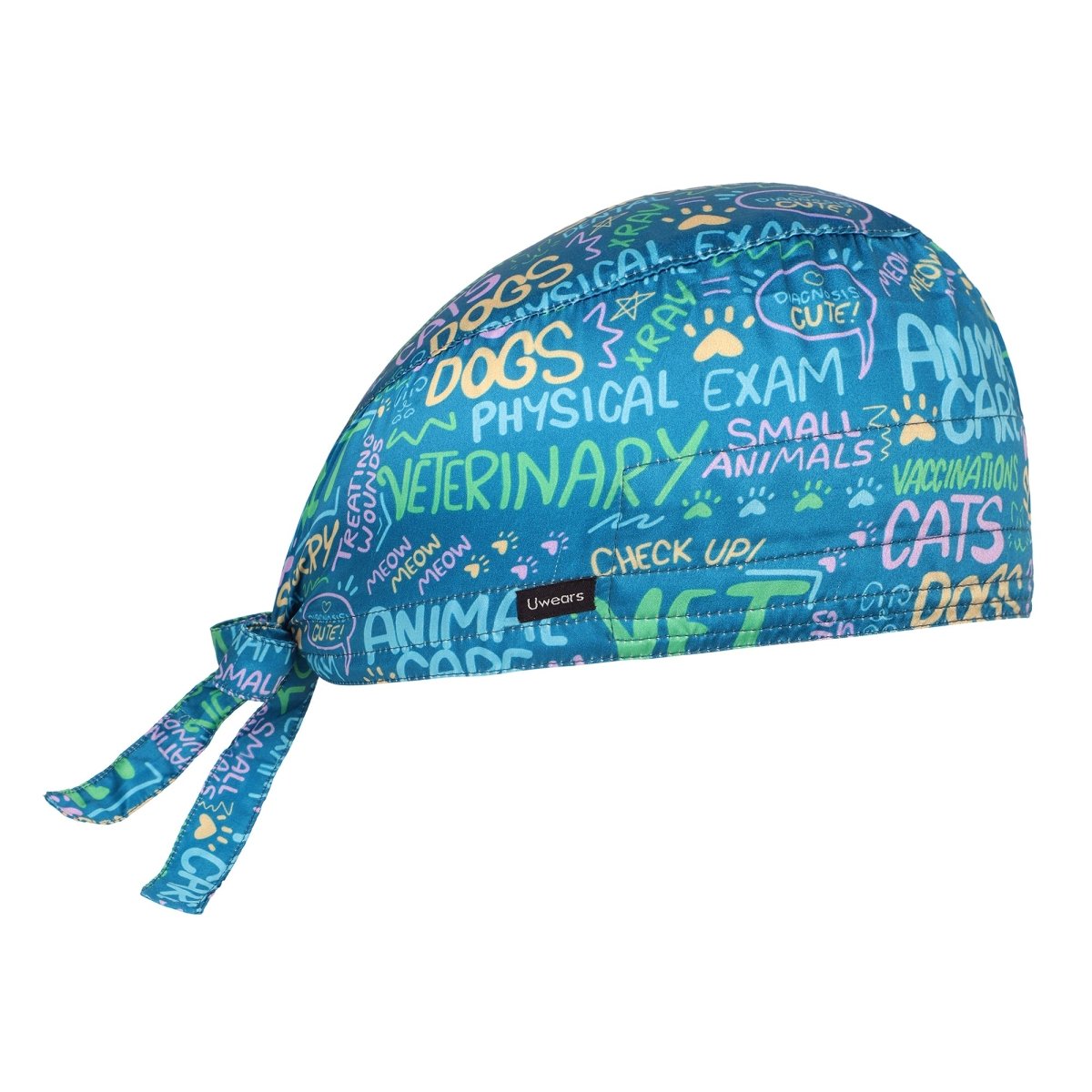 Satin VET Scrub Cap Satin (Free Embroidery) - Uwears®