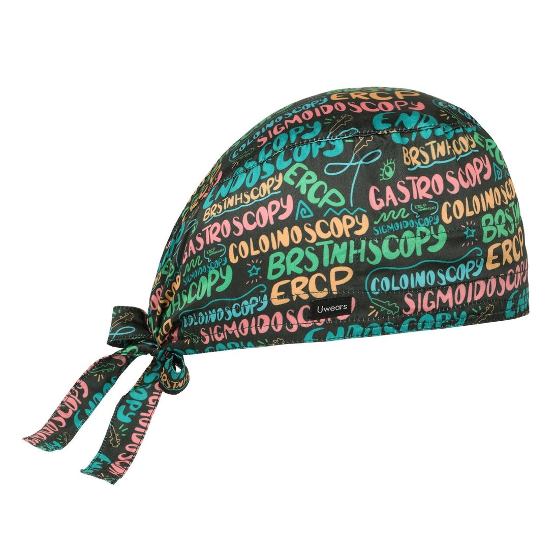 Scopy Procedure Scrub Cap Satin (Free Embroidery) - Uwears®