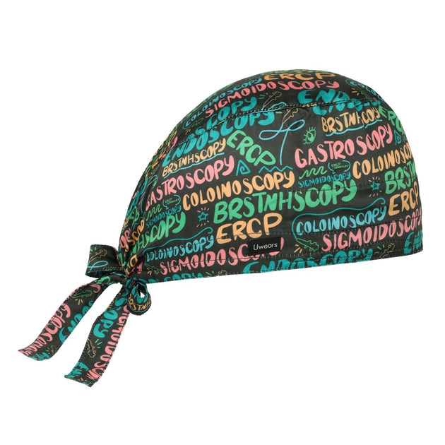 Scopy Procedure Scrub Cap Satin (Free Embroidery) - Uwears®