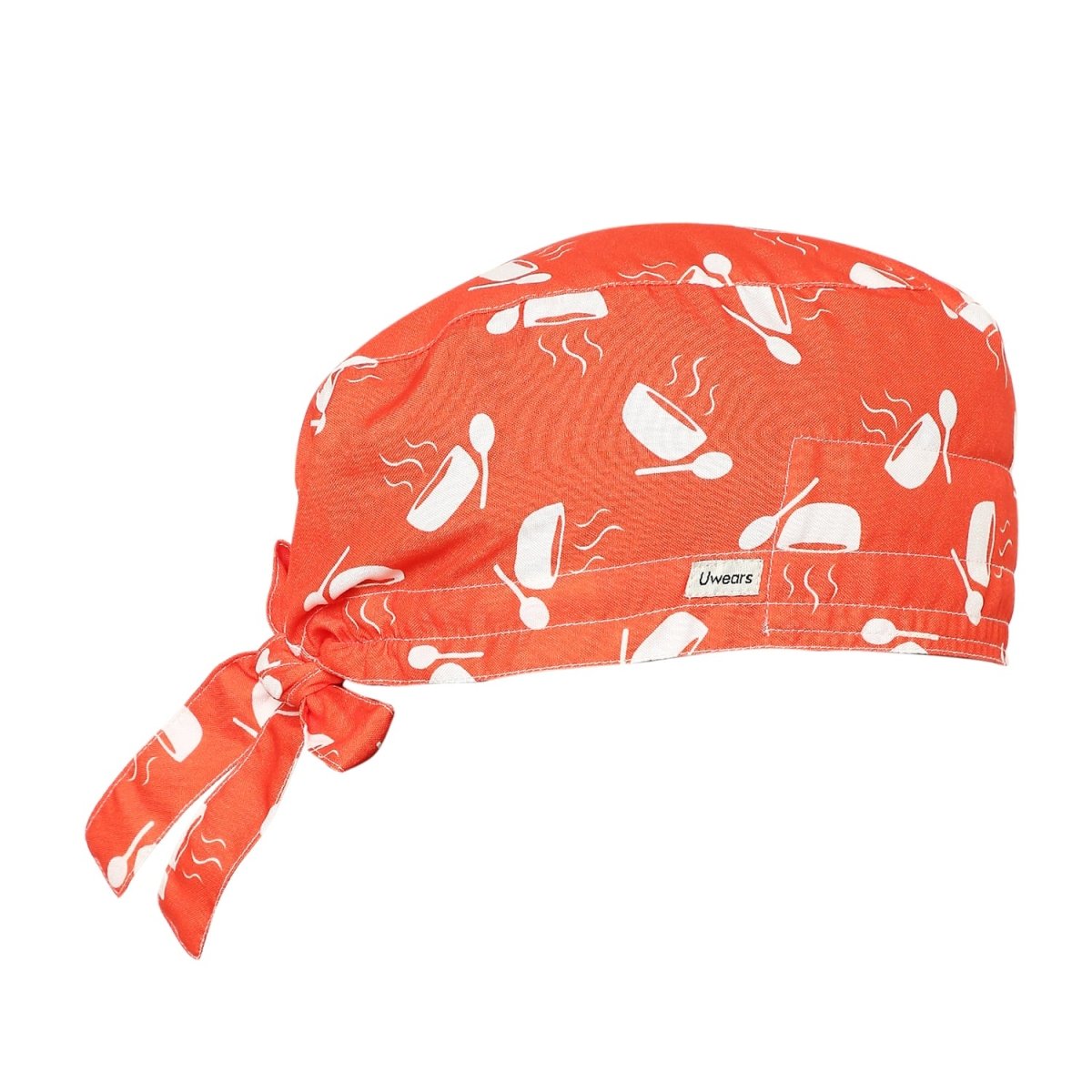 Soup Chef Cap Cotton (Free Embroidery) - Uwears®