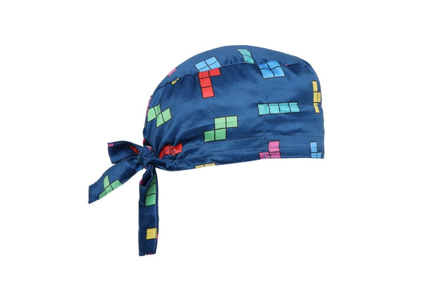 Tetris Chef Cap Satin (Free Embroidery) - Uwears®