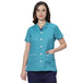 Unisex Assistant Apron / Coat Light Teal (Free Embroidery) - Uwears®