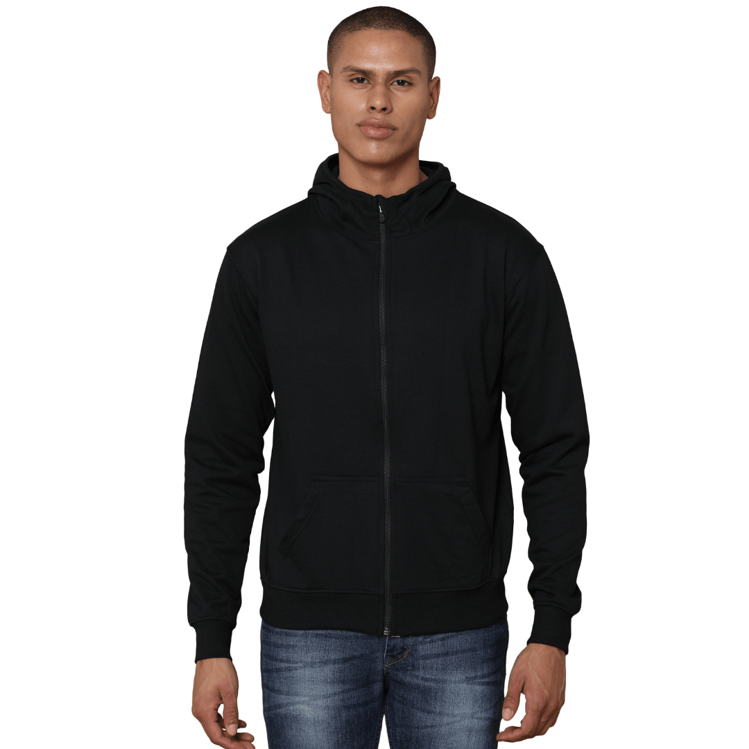 Unisex Classic Hoodie Jacket with Zipper - Free Embroidery - Uwears®