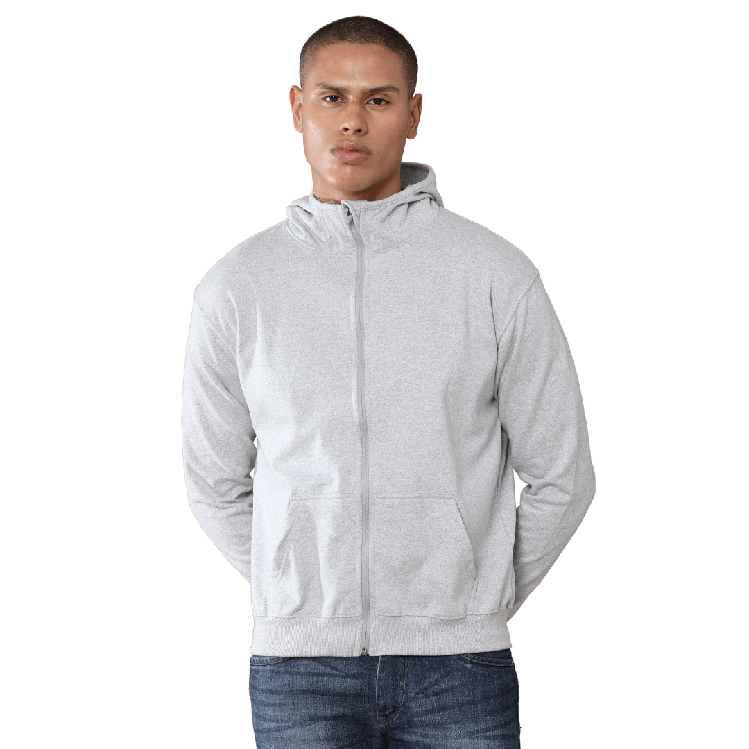 Unisex Classic Hoodie Jacket with Zipper - Free Embroidery - Uwears®